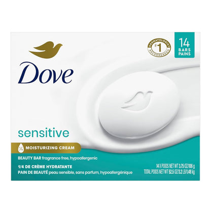 DOVE BEAUTY BAR FOR SENSITIVE SKIN - 3.75oz