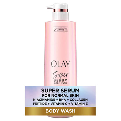 OLAY SUPER SERUM BODY WASH - 18.5oz