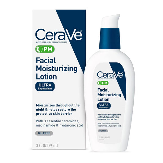 CERAVE PM FACIAL MOISTURIZING LOTION - 3oz