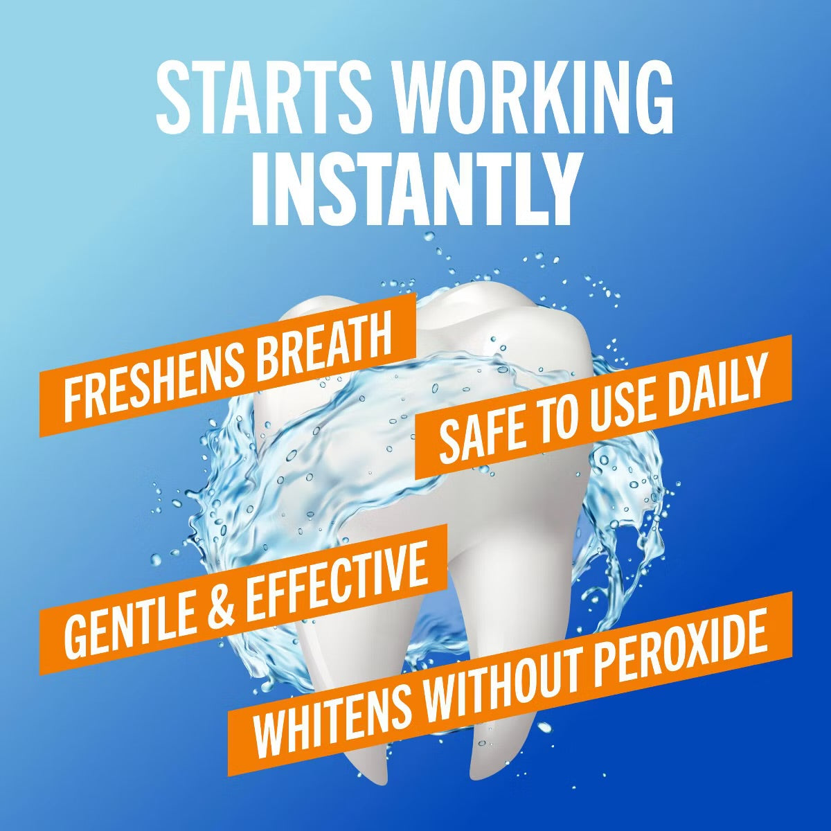 THERABREATH WHITENING DAZZLING MINT MOUTHWASH - 1L