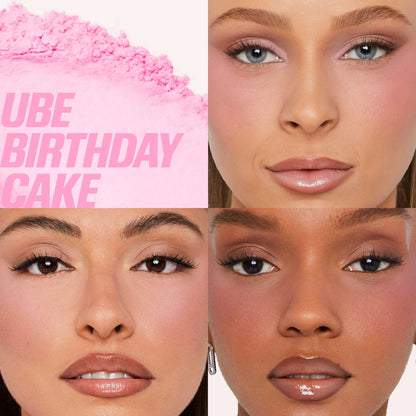 HUDA BEAUTY EASY BAKE BLURRING LOOSE BAKING & SETTING POWDER - UBE BAKING CAKE - 20g
