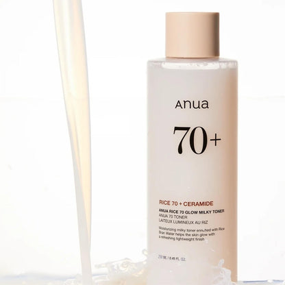 ANUA RICE 70 GLOW MILKY TONER