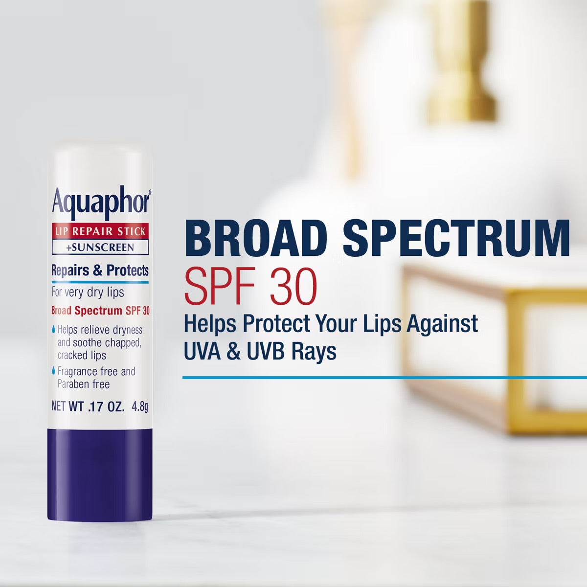 AQUAPHOR LIP BALM REPAIR CHAP STICK SPF30