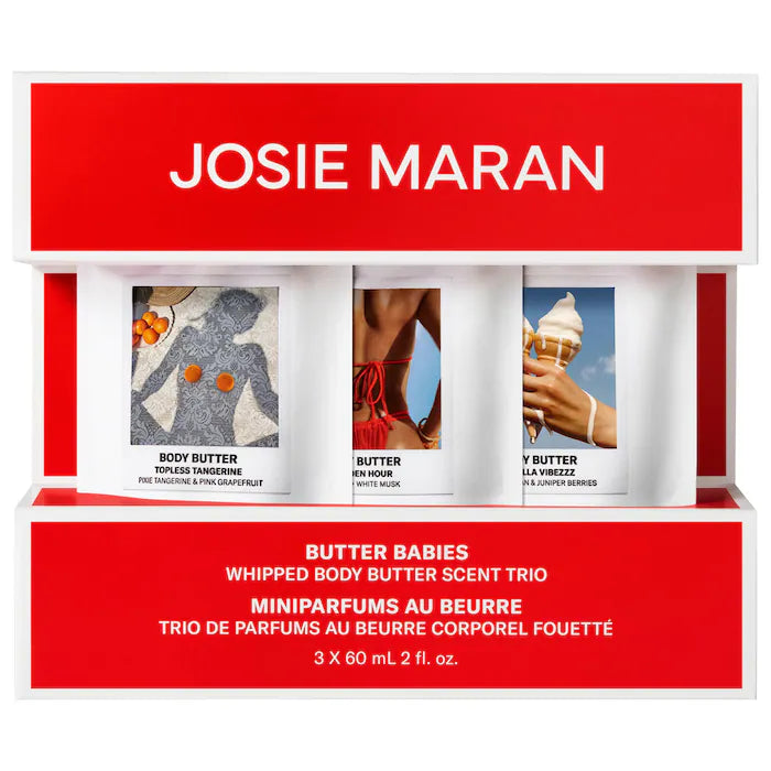 JOSIE MARAN BABIES 3 PIECE BODY BUTTER MINI KIT