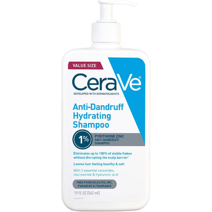 CERAVE ANTI-DANDRUFF SCALP CARE SHAMPOO - 19oz