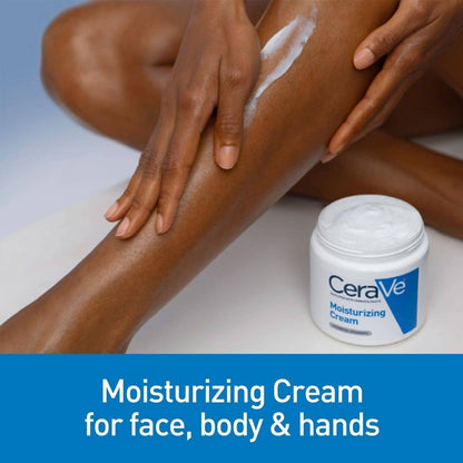 CERAVE MOISTURIZING CREAM FOR DRY AND NORMAL SKIN WITH PUMP  - 16oz
