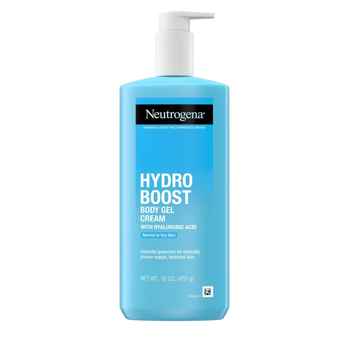 NEUTROGENA HYDRO BOOST HYDRATING BODY GEL CREAM - 16oz
