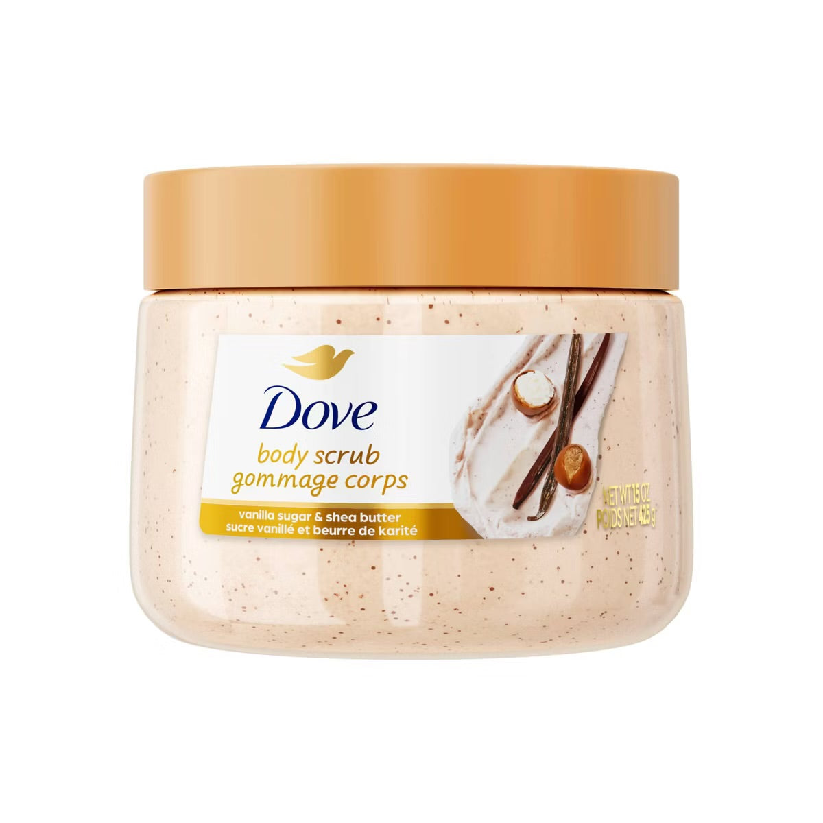 DOVE BROWN SUGAR & COCONUT BUTTER SCRUB - 15OZ