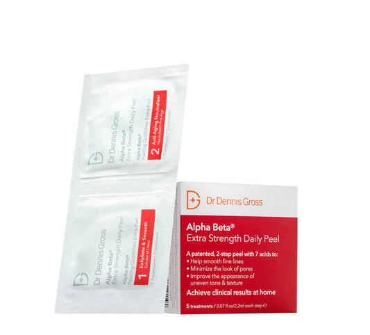 DR DENNIS GROSS ALPHA BETA® EXTRA STRENGTH DAILY PEEL - 5 packs