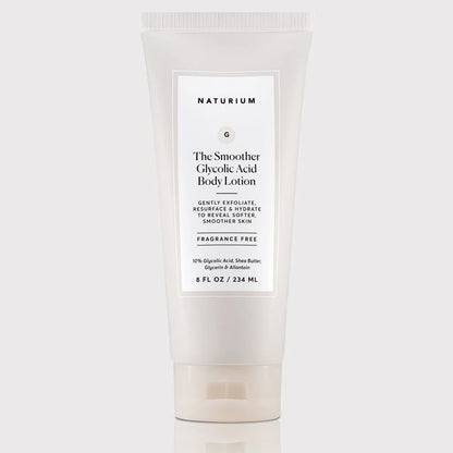 NATURIUM THE SMOOTHER GLYCOLIC ACID BODY LOTION - 8oz