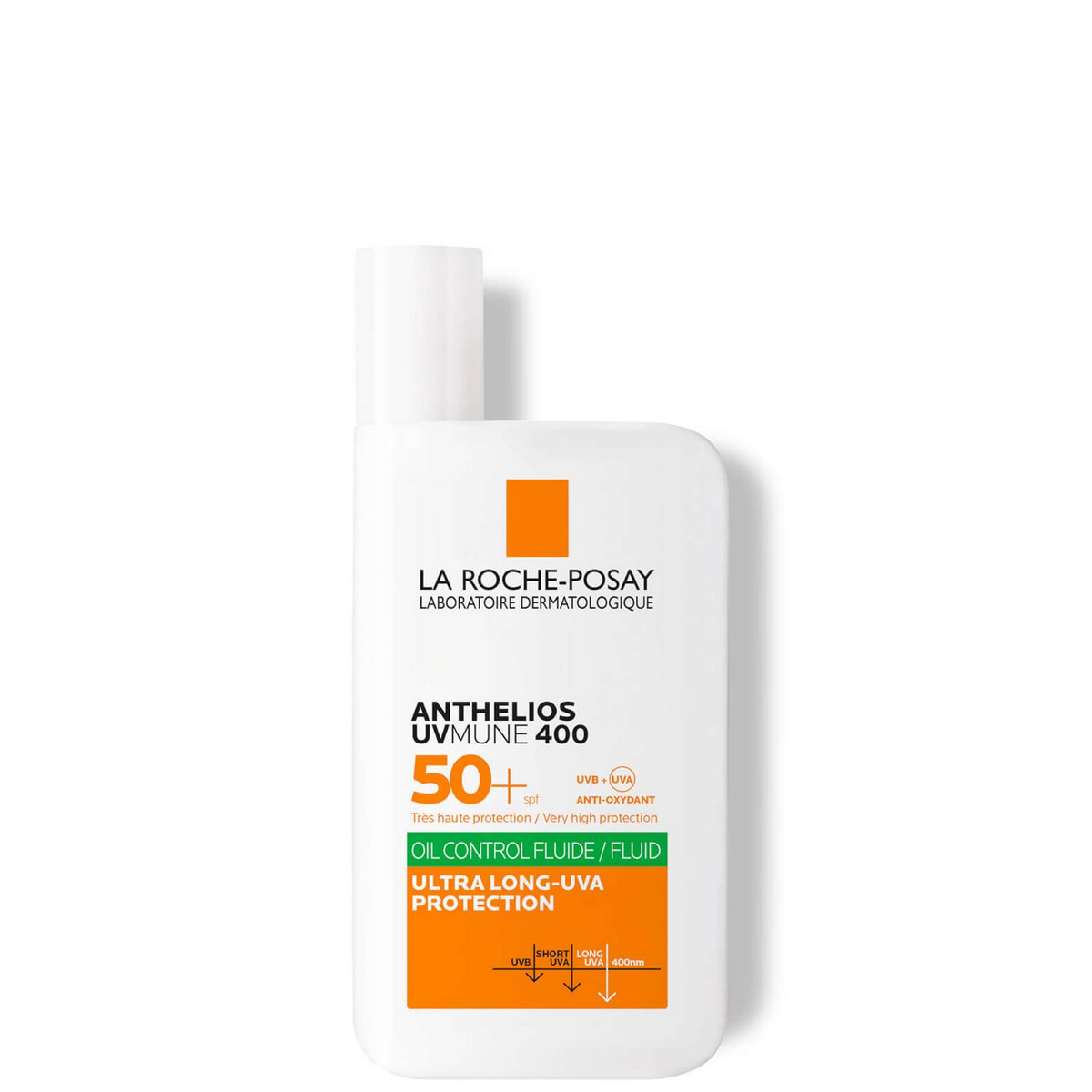 LA ROCHE-POSAY ANTHELIOS OIL CONTROL FLUID SPF50+ FOR OILY BLEMISH-PRONE SKIN - 50mlx3 (Ghc305 each)