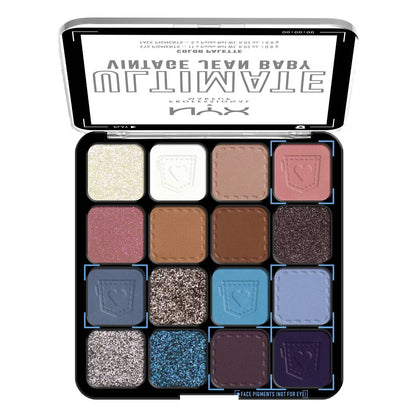 NYX PROFESSIONAL ULTIMATE EYESHADOW PALLETTE - VINTAGE JEAN BABY