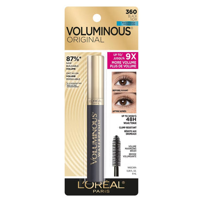 L’ORÉAL VOLUMINOUS ORIGINAL BLACK MASCARA  - 8ml