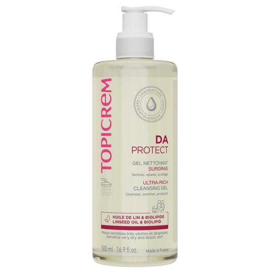 TOPICREM DA PROTECT ULTRA-RICH CLEANSING GEL - 500ml