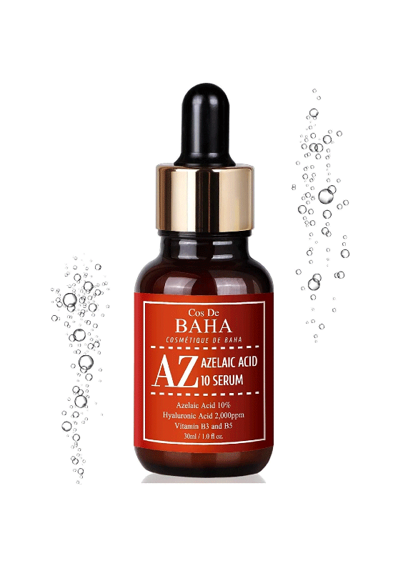 COS DE BAHA (AZ) AZELAIC  ACID 10% & NIACINAMIDE SERUM 30ml