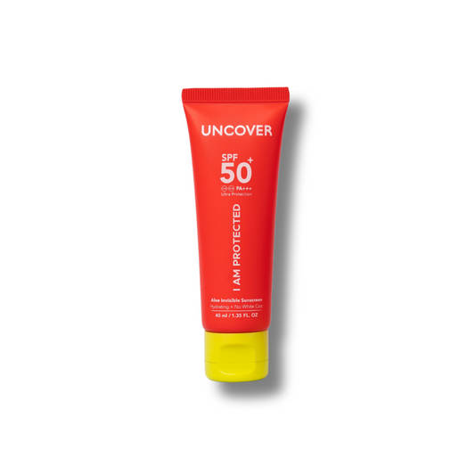 UNCOVER ALOE INVISIBLE SUNSCREEN SPF50+ PA+++