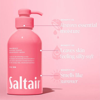 SALTAIR PINK BEACH BODY WASH - 510ml