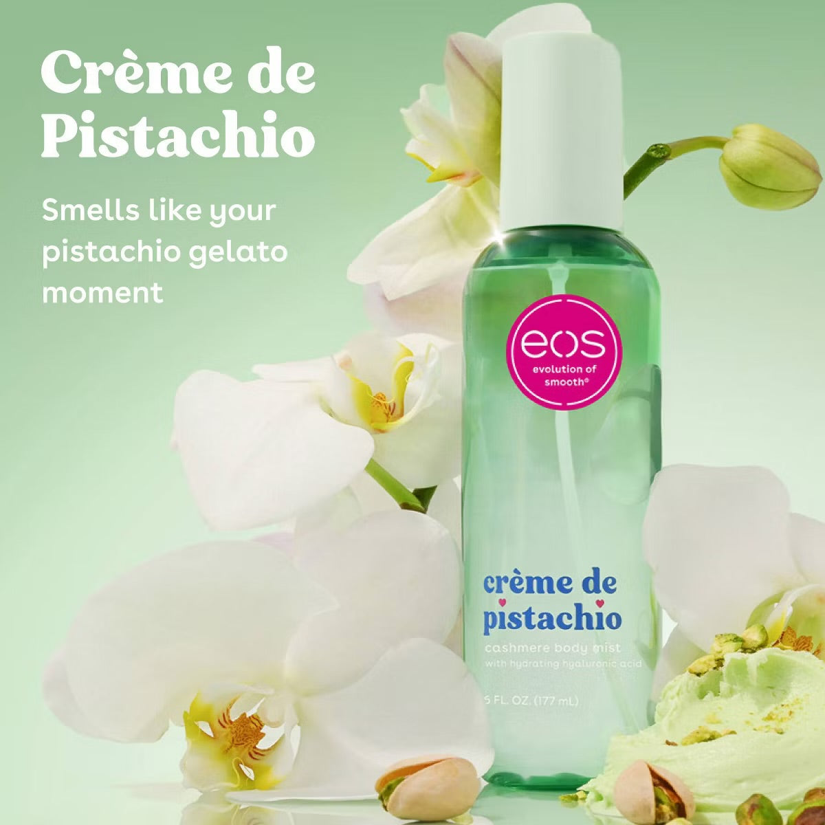 EOS CRÈME DE PISTACHIO BODY MIST - 6oz