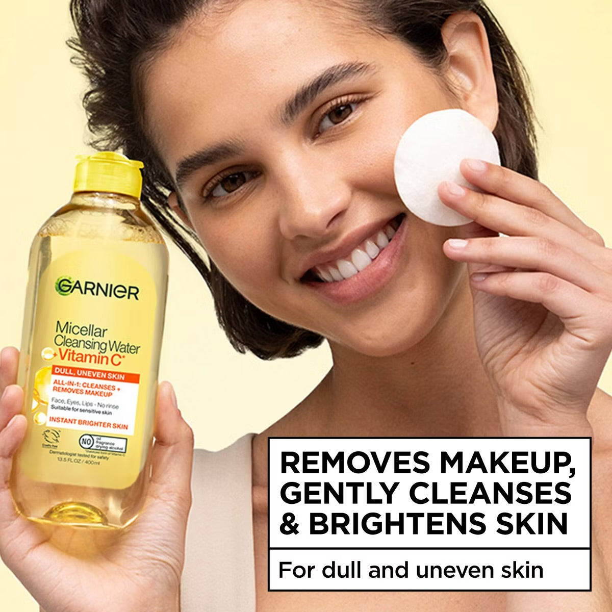 GARNIER VITAMIN C BRIGHTENING & HYDRATING MICELLAR WATER