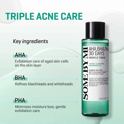 SOME BY MI AHA-BHA-PHA 30 DAYS MIRACLE TONER - 150ml