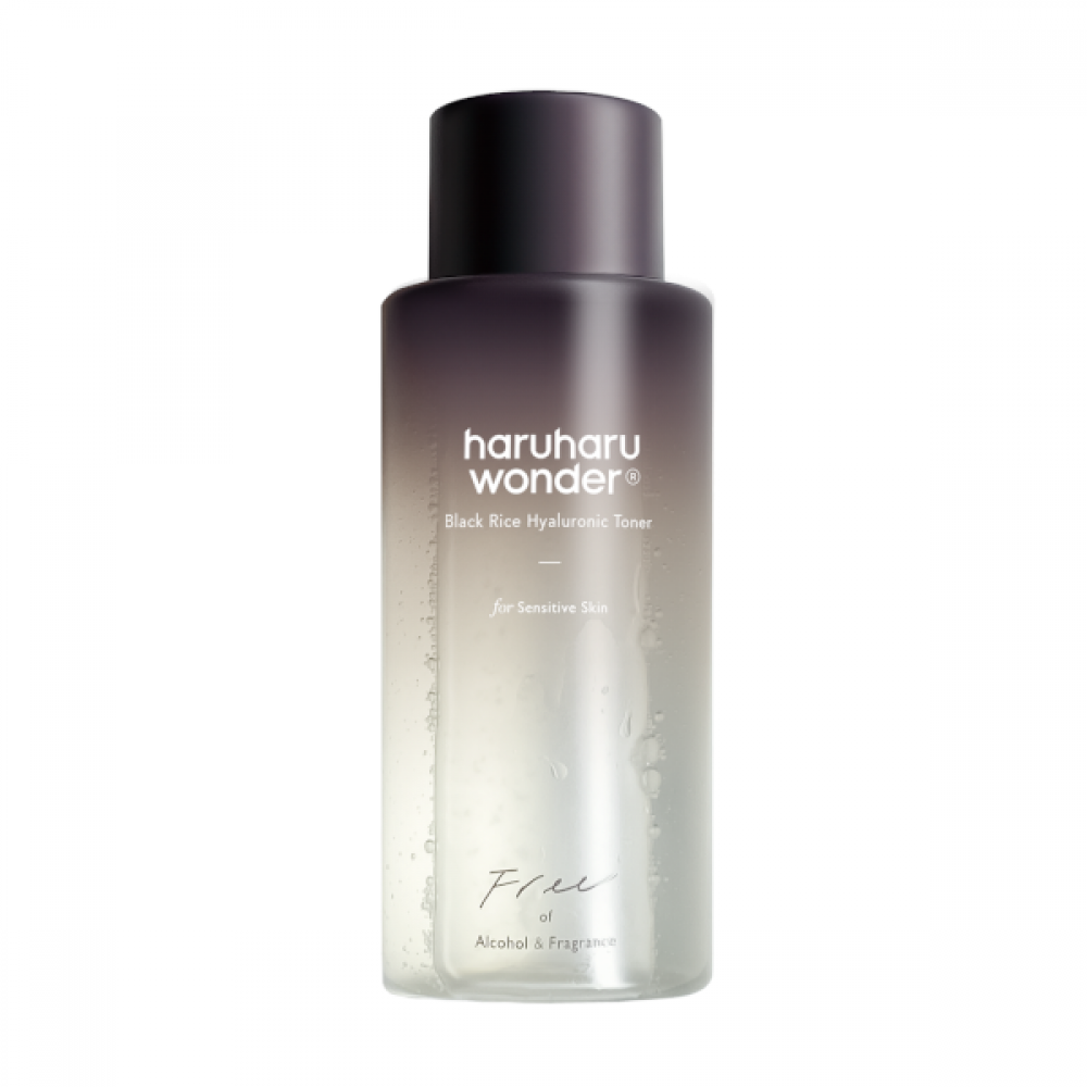 HARUHARU WONDER BLACK RICE HYALURONIC TONER FRAGRANCE FREE - 150ml