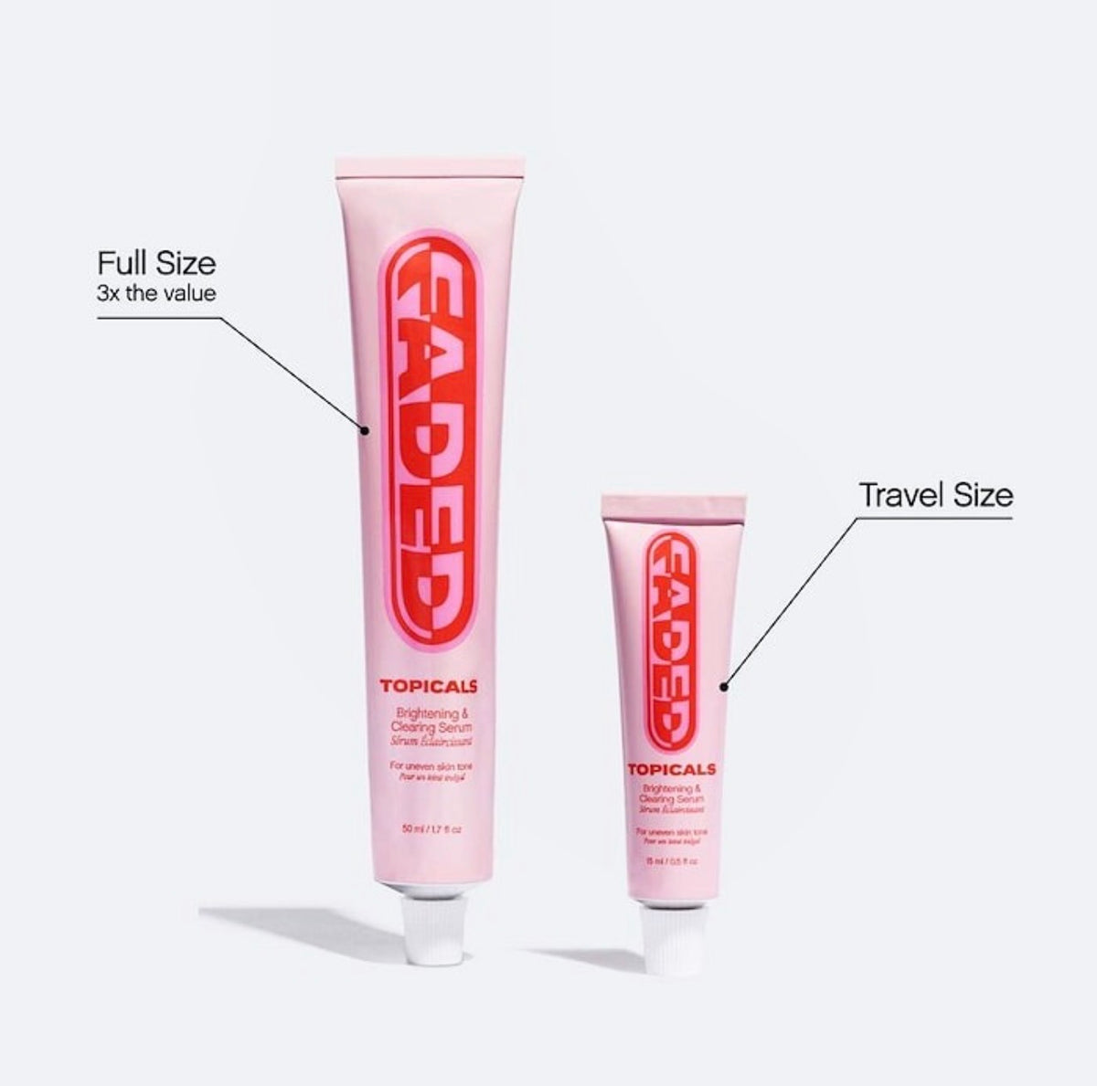 TOPICALS FADED BRIGHTENING & CLEARING SERUM