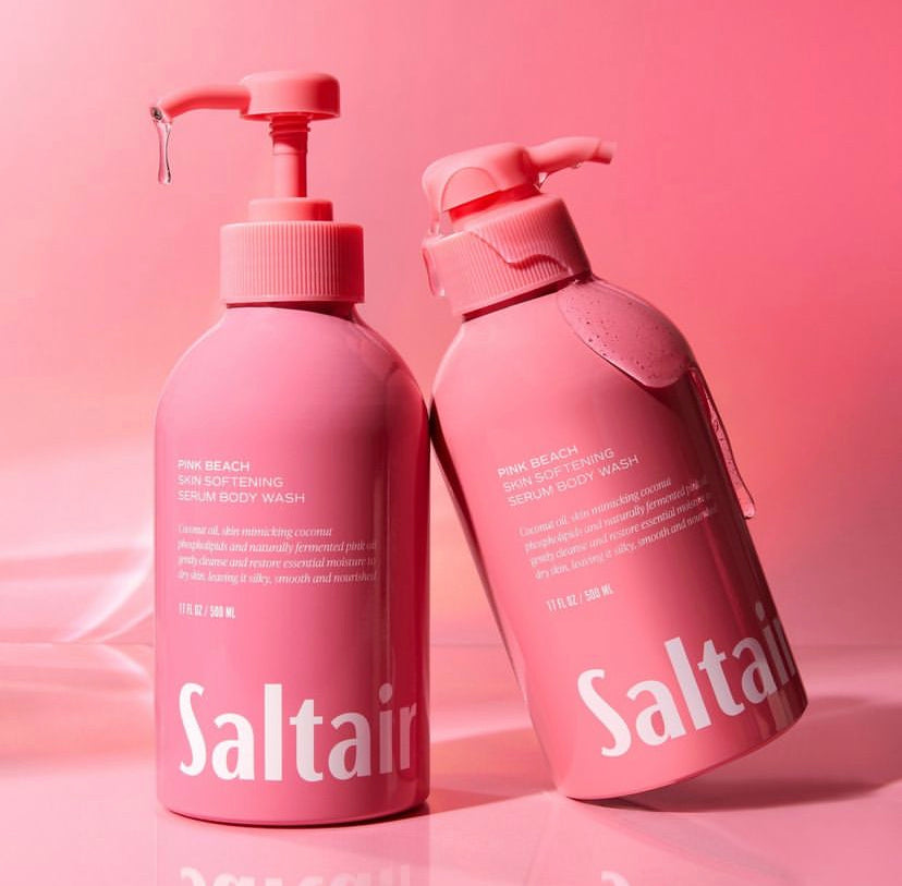 SALTAIR PINK BEACH BODY WASH - 510ml