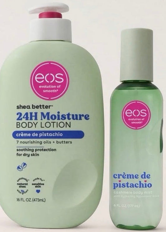 EOS CRÈME DE PISTACHIO LOTION & MIST BUNDLE