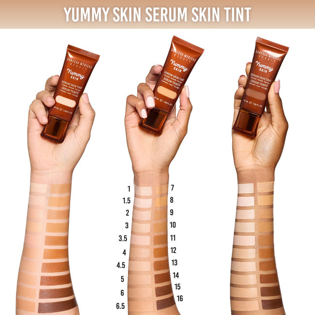 DANESSA MYRICKS BEAUTY YUMMY SKIN SERUM SKIN TINT FOUNDATION WITH PEPTIDES + CERAMIDE