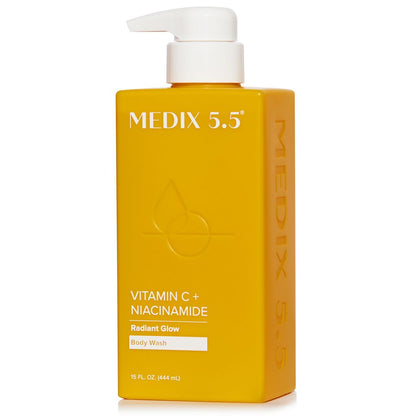 MEDIX 5.5 RADIANT GLOW VITAMIN C + NIACINAMIDE BODY WASH - 444ml