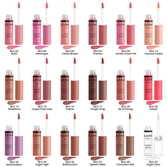 NYX BUTTER GLOSS NON-STICKY LIP GLOSS - 8ml