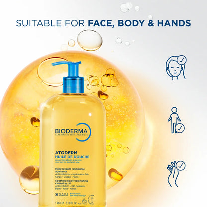 BIODERMA ATODERM SHOWER OIL 1L