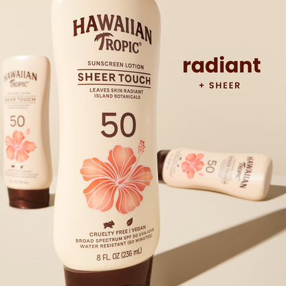 HAWAIIAN TROPIC SHEER TOUCH ULTRA RADIANCE SUNSCREEN - 240ml