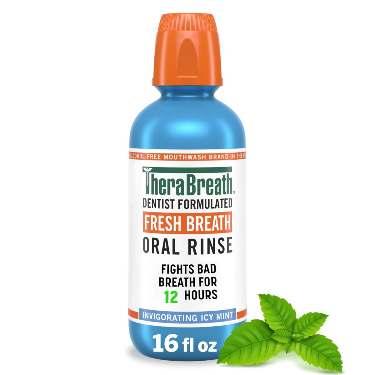 THERABREATH ANTIGINGIVITIS CLEAN MINT MOUTHWASH