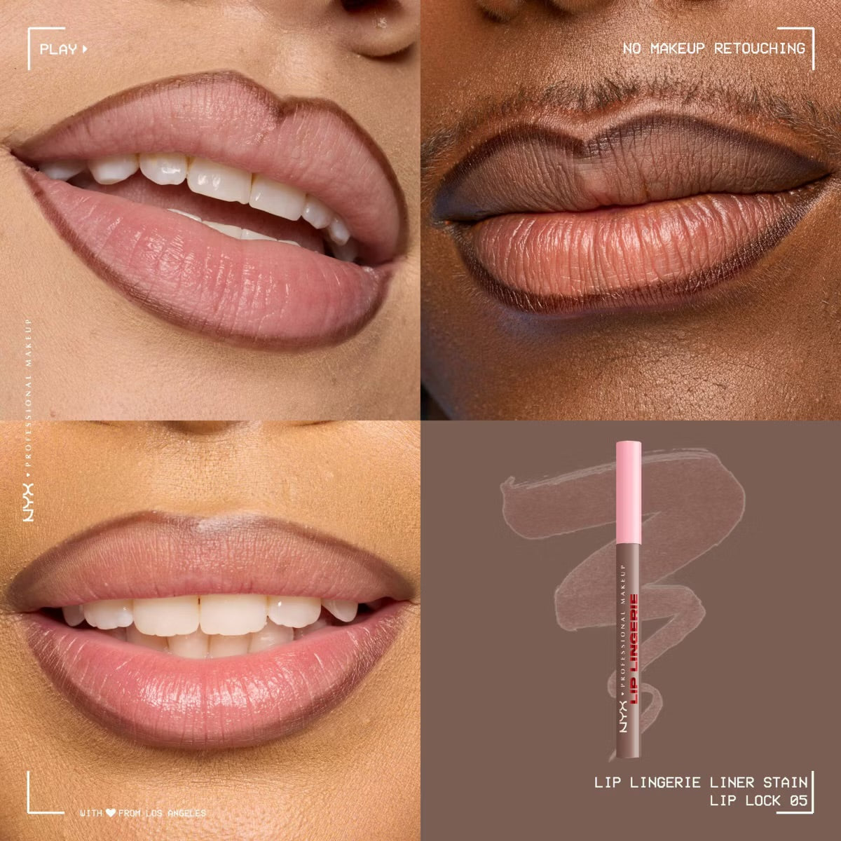 NYX PROFESSIONAL LIP LINGERIE LIP LINER STAIN