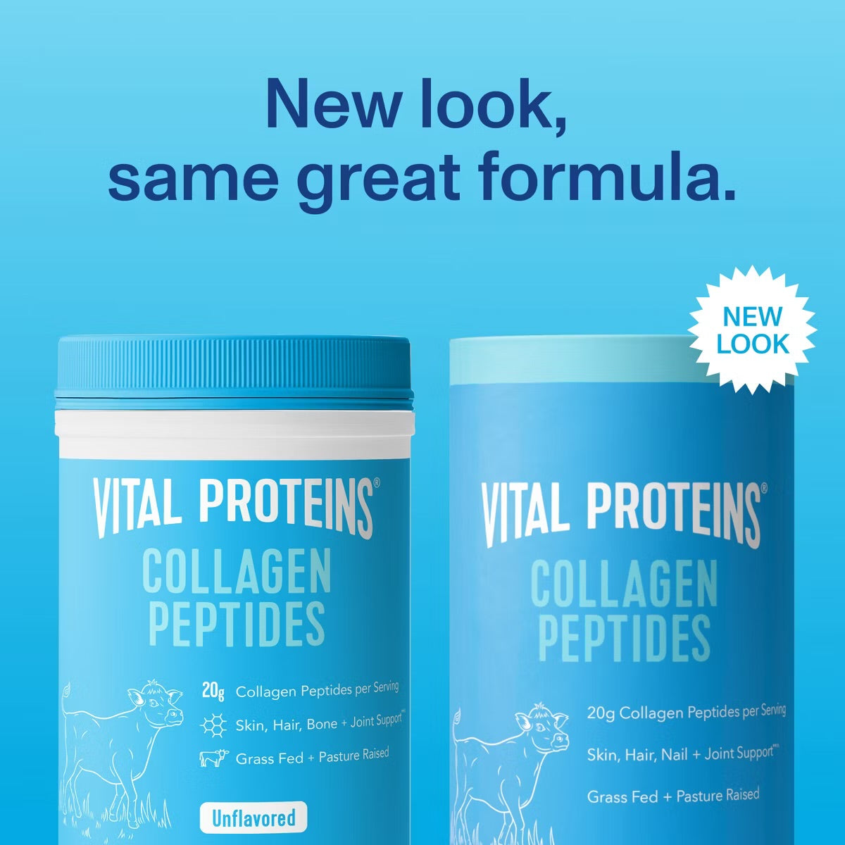 VITAL PROTEINS COLLAGEN AND PEPTIDES UNFLAVORED POWDER - 284g