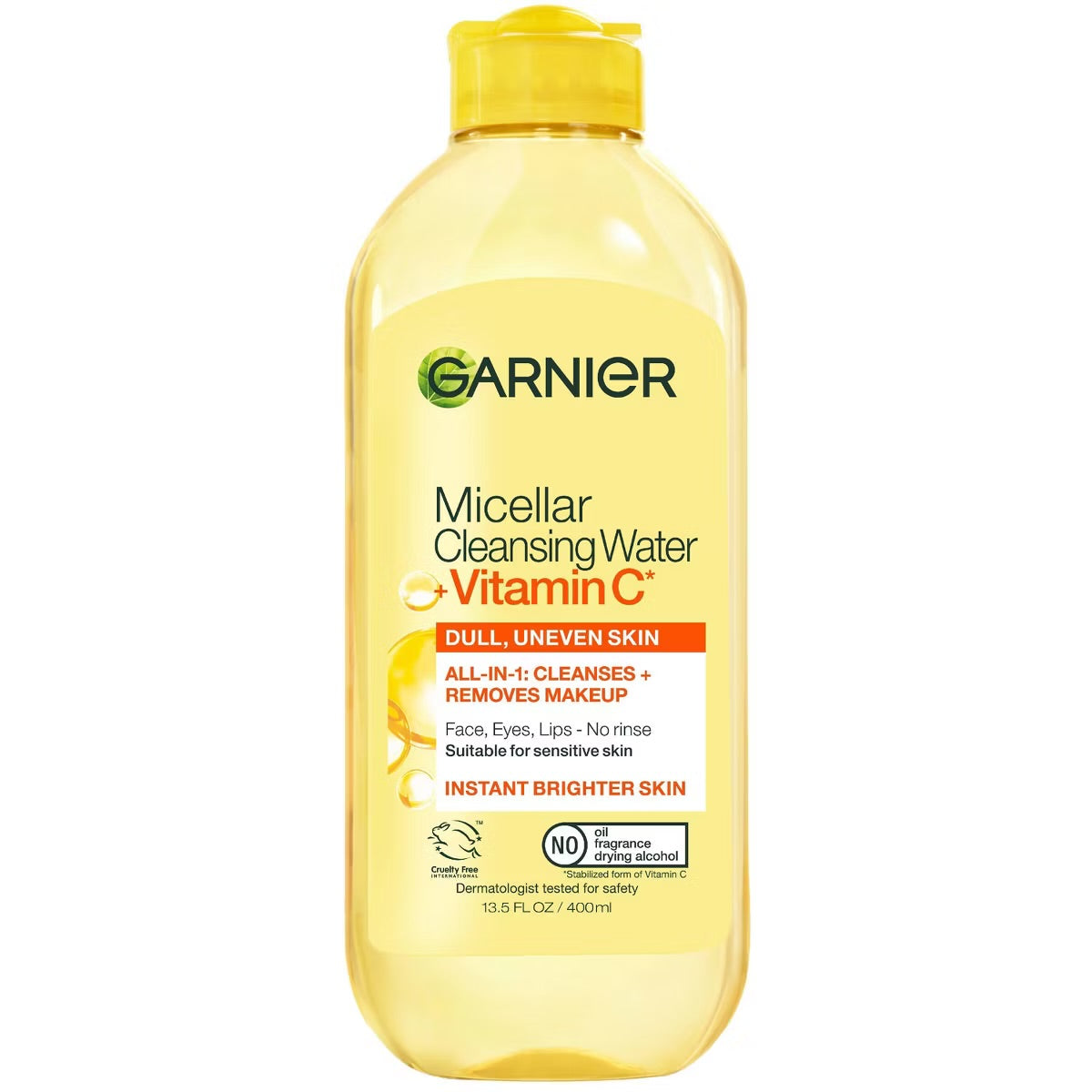 GARNIER VITAMIN C BRIGHTENING & HYDRATING MICELLAR WATER