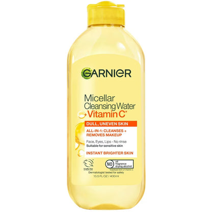 GARNIER VITAMIN C BRIGHTENING & HYDRATING MICELLAR WATER