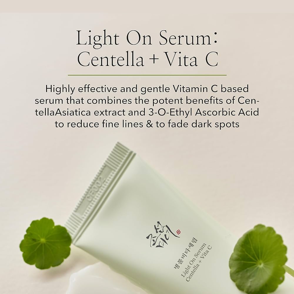 BEAUTY OF JOSEON LIGHT ON SERUM: CENTELLA + VITA C -30ml