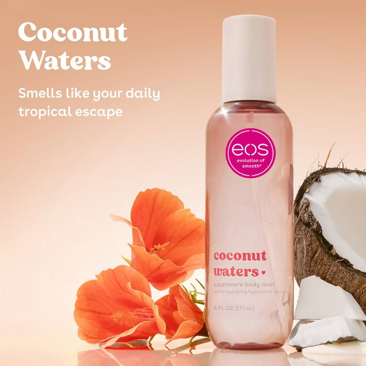 EOS COCONUT WATERS BODY MIST - 6oz