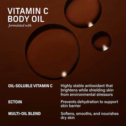 CYKLAR SACRED SANTAL VITAMIN C BODY OIL WITH ECTOIN - 124ml