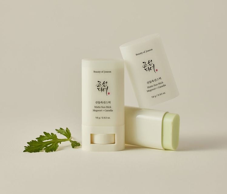 BEAUTY OF JOSEON MATTE SUN STICK : MUGWORT +CAMELIA - 18g