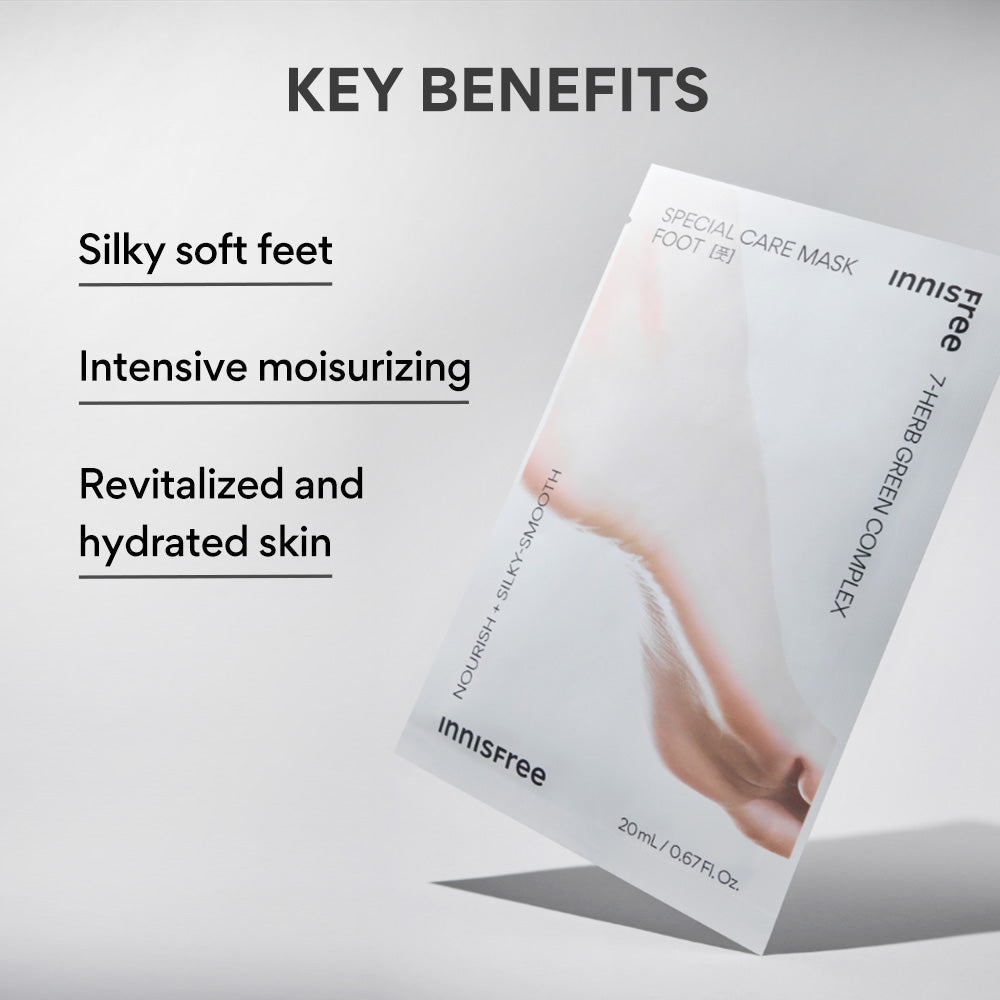 INNISFREE SPECIAL CARE FOOT MASK - 1 pair