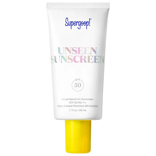 SUPERGOOP UNSEEN SUNSCREEN INVISIBLE BROAD SPECTRUM SPF50 PA+++