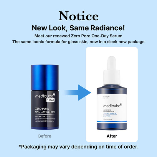 MEDICUBE ZERO PORE ONE-DAY SERUM - 30ml