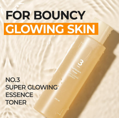 NUMBUZIN No.3 SUPER GLOWY ESSENCE TONER - 200ml