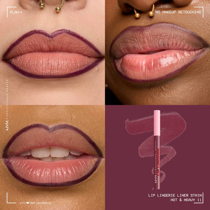 NYX PROFESSIONAL LIP LINGERIE LIP LINER STAIN