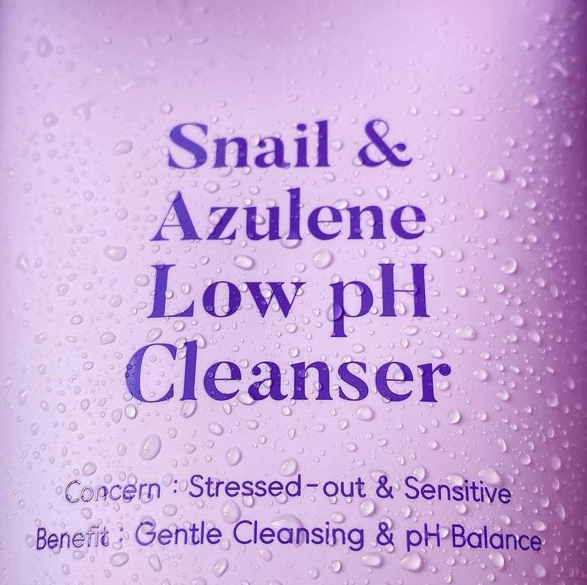 TIAM SNAIL & AZULENE LOW PH CLEANSER - 200ml