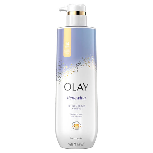 OLAY RENEWING RETINOL BODY WASH - 20oz