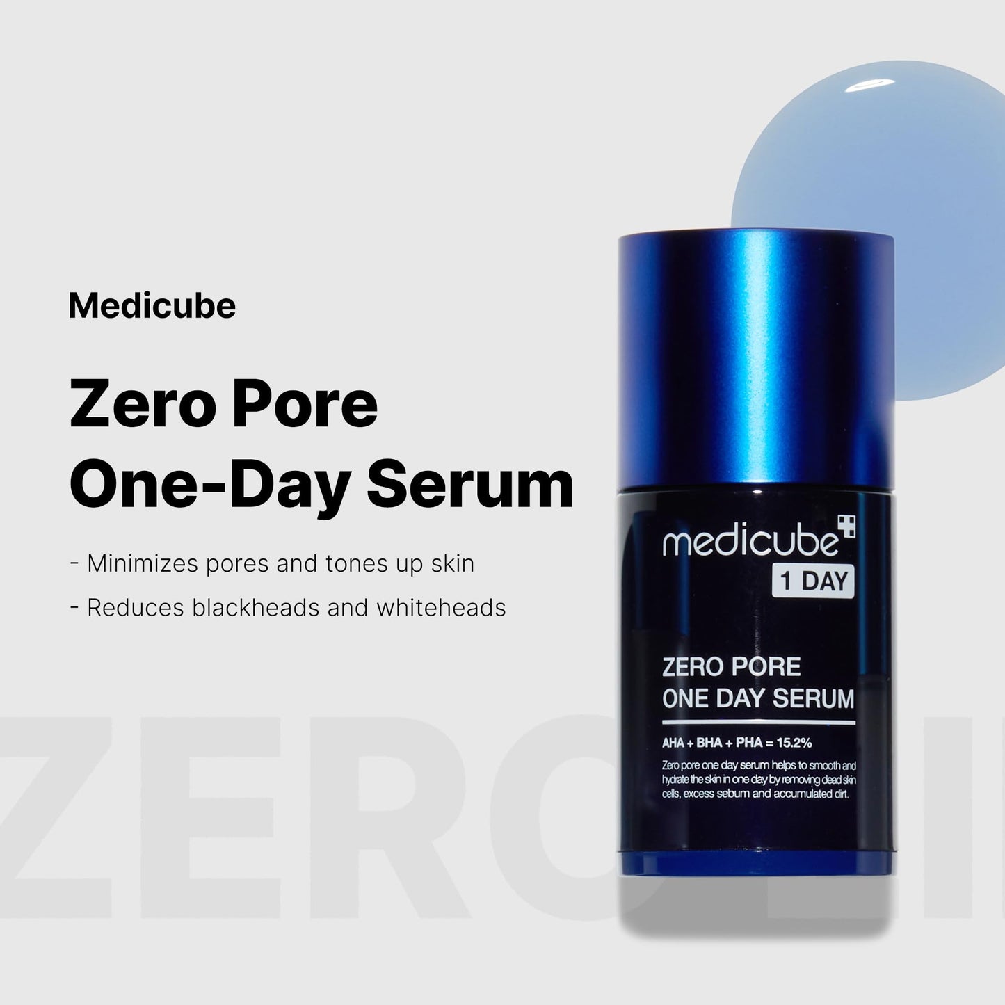 MEDICUBE ZERO PORE ONE-DAY SERUM - 30ml